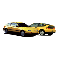 HONDA  CIVIC COUPE' CRX Mod. 09/87